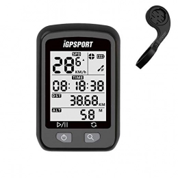MLSice Waterproof GPS Wireless Cycling Computer, iGPSPORT IGS20E Bike Computer Wireless GPS Bicycle Speedometer Cycling Odometer