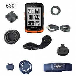 P12cheng Health & Fitness Smartwatch,Fitness Activity Tracker,Bfyton 530 Waterproof Wireless Bicycle Computer GPS Bike Speedometer Odometer - 530T