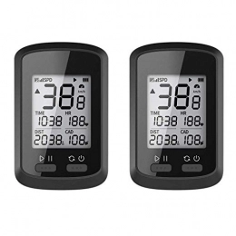Penigoter Accessories Penigoter Bicycle Speedometer, Wireless Code Table, LCD Display Bicycle Accessories Autdoor Sports Tools, Suitable for any Bicycle Model