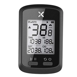 perfeclan Cycling Computer Perfeclan GPS Bike Computer, Bike Speedometer Odometer, Rechargeable Cycling Computer with LCD Automatic Backlight Display, IPX7, G+