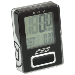 Pro Accessories Pro DIGI 5IVE Computer 5 Functions Wireless Cycle Computer - Black, One Size