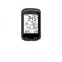 QPALZMGK Cycling Computer QPALZMGK Bicycle Computer Wireless Bicycle Speedometer Odometer GPS Bicycle Calculation Tracker IPX6 Waterproof Suitable for Road Bicycles Mountain Bicycles Etc, Black