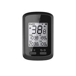 QPALZMGK Cycling Computer QPALZMGK Bluetooth 5.0 ANT+ GPS Bicycle Computer IPX7 Waterproof Bicycle Computer Wireless Navigation Bicycle Speedometer Odometer Suitable for Road Bicycles And Mountain Bikes