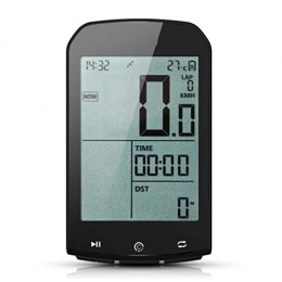 Sarahjers-Sport Cycling Computer Sarahjers-Sport Bicycle Gps Computer Smart Wireless GPS Cycling Computer Bike Computer Digital Speedometer Backlight IPX6 Accurate Bike Computer Bike Accessories (Color : Black, Size : One size)
