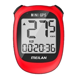 SM SunniMix Accessories SM SunniMix GPS Cycling Computer Bike Speedometer Odometer Cycling Waterproof Road Bike MTB Bicycle Computer Data to Be Seen Clearly in the Dark and Day Time, Red
