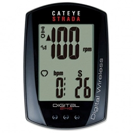 CatEye Cycling Computer Strada Digital Wireless Computer With Cadence