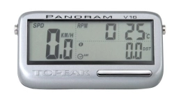Topeak Cycling Computer Topeak Panoram V16 16 Function Dual Wireless Cycle Computer with Cadence