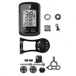 tyui Bicycle Computer, Gps Cable Bluetooth Speedometer and Odometer, Running Stopwatch, Speed Tracker, Automatic Backlight Display, Waterproof, Suitable for All Bicycles