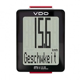 VDO Accessories Vdo M1 Wireless Cycle Componentuter - Black