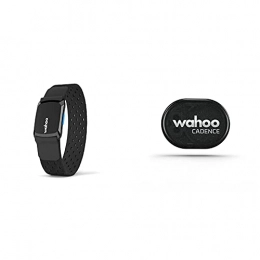 Wahoo Fitness Accessories Wahoo TICKR FIT Heart Rate Monitor Armband, Bluetooth / ANT+ & RPM Cadence Sensor for iPhone, Android and Bike Computers