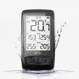 WEIWEITOE-UK Accessories WEIWEITOE Meilan M4 Bike Tachometer Wireless Bicycle Computer Speed Cadence Bike Sensor 4.0 Sports Heart Rate Monitor, black,