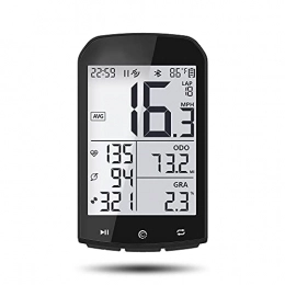 Wohai Accessories Wohai M1 GPS Bike Computer Wireless Speedometer Bluetooth 4.0 ANT+ Odometer Waterproof Cycling Bicycle Accessories