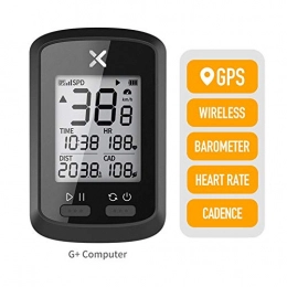 WSGYX Accessories WSGYX Bike Computer Wireless Cycling Speedometer Road Bike MTB Waterproof Bluetooth ANT+Bicycle Computer Computer (Color : G Plus Computer)