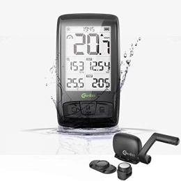 XIEXJ Cycling Computer XIEXJ Bike Computer 2.5-Inch M4 BT4.0 Wireless Speed + Cadence Data Support Bluetooth Wireless Connect Support Heart Rate Monitor