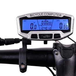 XIEXJ Cycling Computer XIEXJ Cycling Computers Wired Waterproof Bicycle Speedometer Backlight Big Screen Tracking Distance Speed Time