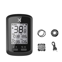 Yajun Accessories Yajun GPS Bike Computer Cycyling Speedometer Waterproof Bluetooth Intelligent Backlight Stopwatch ANT Digital Cadence Speed Heart Rate