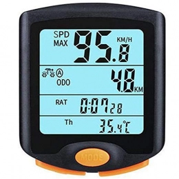 YEATOP Cycling Computer YEATOP Portable multifunctional bicycle computer odometer speedometer large screen backlight waterproof outdoor riding tool