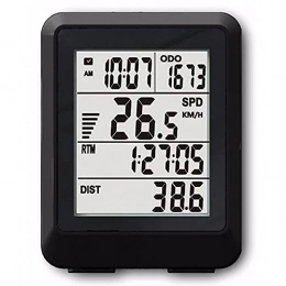 YIQIFEI Cycling Computer YIQIFEI Cycle ComputersWireless 11 Functions 4 Lines Display Bike Computer Bicycle Odometer Power MeterBicycl(Stopwatch)