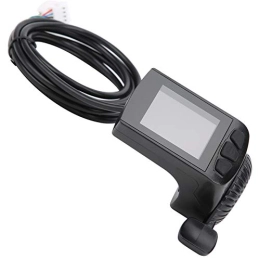 YUUGAA Colorful Screen Instrument, 24‑48V Electric Bicycle KT LCD9R Thumb Throttle Colorful Screen Instrument Equipment