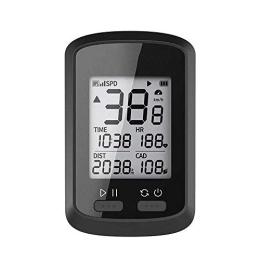ZBQLKM Accessories ZBQLKM Bicycle Computer, Wireless Speedometer with LED Backlight, Waterproof Wireless Stopwatch / Average Speed / Trip Time / Distance Recording Odometer Bike Computer, for Cycling