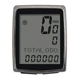 ZDAMN Cycling Computer ZDAMN Bicycle Odometer Wireless Bike Computer Multifunction Waterproof Backlight Bicycle Speedometer Odometer Sensor Odometer (Color : Black, Size : ONE SIZE)
