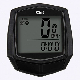 ZHANGJI Bicycle speedometer-Bicycle Multi-Function LCD Display Backlight Computer Wireless Waterproofter Cycle Accessories