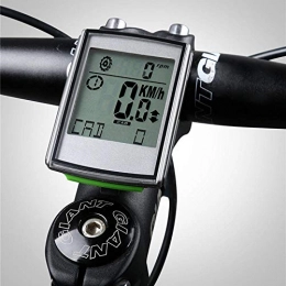 ZHANGJI Accessories ZHANGJI Bicycle speedometer-Wireless Bike Computer Heart Rate Speed 3 in 1 Multi Functional LED Odometer Speedometer Bicycle Computer Bicycle Part