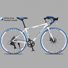 700c Lega di Alluminio della Bici Strada 21 And30speed Bicicletta della Strada A Due Dischi Sabbia Strada Bici Bicicletta Ultraleggero (Color : WL, Size : 30 Speed)