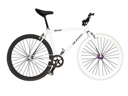All-Bikes Bici da strada All-Bikes Fixie, city bike, bici urbana, Fixed Single Speed Road Bike, bici da strada Trib (Bianco 18)