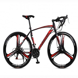 BSWL Bici Bici da Corsa A 21 velocità Bici da Corsa da Corsa in Lega di Alluminio per Adulti Ultraleggero 700C Vento Rotto Bici da Corsa Albero Freno Bici da Corsa Regalo, Rosso