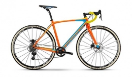 HAIBIKE Bici da strada Bici da Corsa Haibike Noon 8.50 28 '11 G SRAM RIVAL Telaio in carbonio, orange / blau / gelb