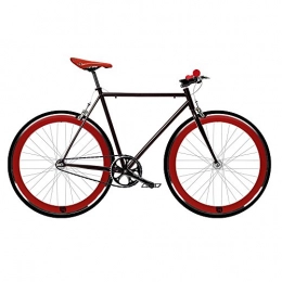 Mowheel Bici da strada bicicletta Fix 2 rossa. polsino Fixie / Single Speed. Taglia 53