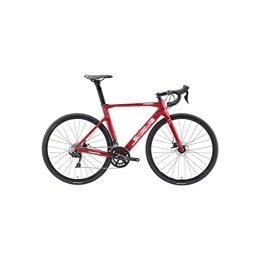  Bici Bicycles for Adults Road Bike Carbon Complete Bicycle Road Bike Carbon Fiber Frame Racing Road Bike with 22 Speeds Carbon Bike (Color : Red)