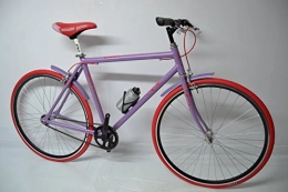 Cicli Ferrareis Bici Cicli Ferrareis Fixed Bike Viola Rossa Completamente Personalizzabile