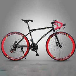Domrx Bici da strada Domrx Attrezzi per Biciclette con Manubrio Curvo da 26 Pollici a 21 velocità-Rosso