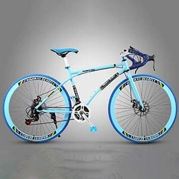Domrx Bici da strada Domrx Manubrio Curvo da 26 Pollici a 21 velocità Bicycle Toolse-Blu