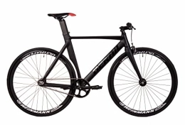 FK Cycling Bici FK Cycling Bicicletta traccia Fixie, pignone fisso / libero urbano derail, telaio in alluminio aero, forcella carbonio… (M 520)