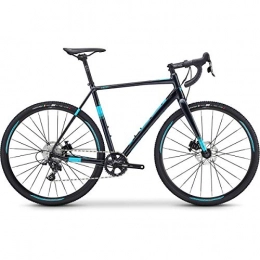 Fuji Bici da strada Fuji Cross 1.3 2019 - Bicicletta da Cross, 56 cm, 700c, Colore: Nero