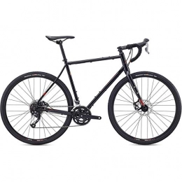 Fuji Bici Fuji Jari 2.5 Adventure Road Bike 2020 - Bicicletta da strada, 49 cm, 700c, colore: Nero
