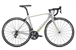 Fuji Bici Fuji Supreme 2.3 - Bicicletta da corsa da donna, 28 pollici, colore: argento / lime (2016), 53