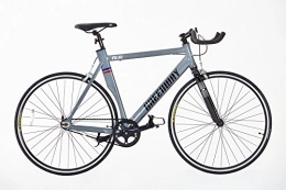 Greenway Bici da strada Greenway lega Fixed Gear Bike, Bambino, AFG01GREY56, Grey, 56 cm