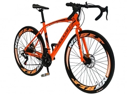 Helliot Bikes Bici da strada Helliot Bikes Sport 02, Bici da Strada Unisex – Adulto, Arancione, M-L