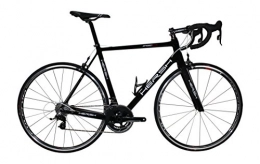 Hersh Speed Bici da Corsa, Colore: Nero, Unisex, Rennrad Speed Race Black, Nero Carbone, XL