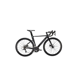 HESND Bici HESND Zxc - Bicicletta da strada per adulti, in fibra di carbonio, 22 velocità, freno a disco, ghiaia da strada, bicicletta, sport e intrattenimento