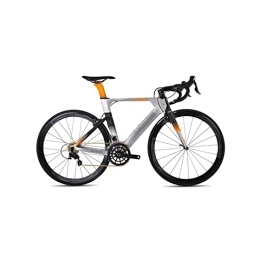 HESND Bici HESND Zxc Biciclette per Adulti Carbon Road Bike 700 * 45C Pneumatico con 22 Velocità