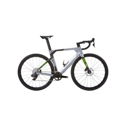 HESND Bici HESND ZXC Biciclette per adulti in fibra di carbonio bici da strada (colore : bianco)