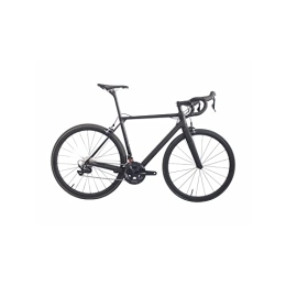 HESND Bici da strada HESND Zxc Biciclette per adulti in fibra di carbonio bici da strada completa con kit 11 velocità (taglia : L)
