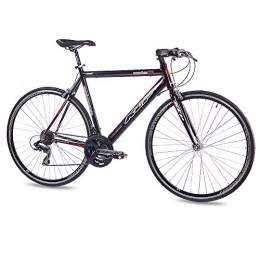 Unbekannt Bici da strada KCP Marathon - Bicicletta da corsa, 28", 21 marce, cambio Shimano, 56 cm, 71, 1 cm, colore nero