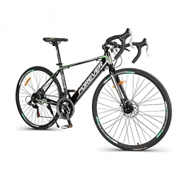 M-YN Bici M-YN Bike Road Bike in Alluminio Freno A Disco Freno A Disco 700c Ruote 14 velocità Biciclette(Color:Verde)