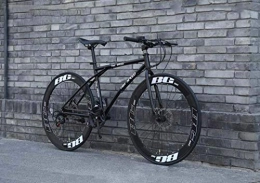 Aoyo Bici Strada Biciclette, Biciclette a 24 velocità da 26 pollici, for soli adulti, acciaio al carbonio, telaio bicicletta della strada che corre, biciclette con ruote a doppio disco freno (Color : White)